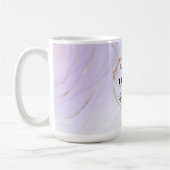 神のタイミングは完璧なセラミックマグカップ コーヒーマグカップ (左)