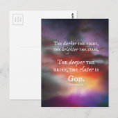 神のデザインに近い方に ポストカード (正面/裏面)