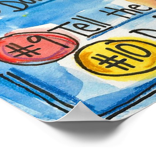 神のトップ10 ポスター (角)