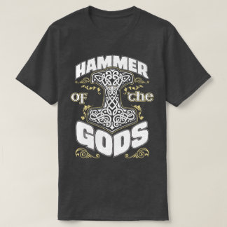 神のトールのバイキングのOdinのNorseのティーのハンマー Tシャツ