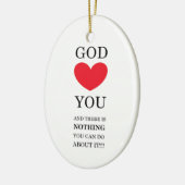 神のハート セラミックオーナメント (左)