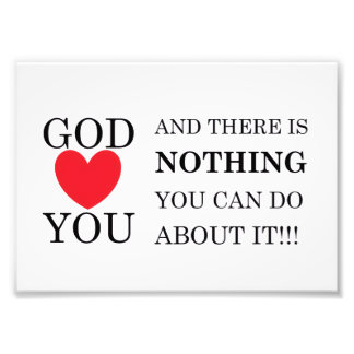 神のハート フォトプリント           