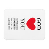 神のハート マグネット (横)