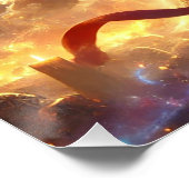 神のバトルヒーラーポスター – 強さ慈悲 ポスター (コーナー)