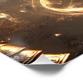 神のバトルヒーラーポスター – 強さ慈悲 ポスター (コーナー)