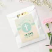 神のバプテスマの子男女兼用緑 フェイバーバッグ (封をした状態)