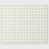 神のバプテスマの子男女兼用緑 ラッピングペーパー (フラット)