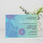 神のバルミツワーの招待状の水HEMSA手 招待状 (スタンド正面)