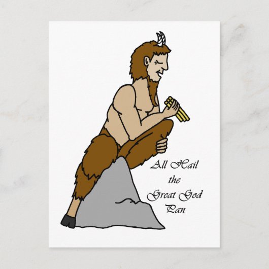 神のパン素晴らし万歳 ポストカード (正面)