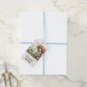 神のパーソナライズされたデイジー女の子 ギフトタグ (より糸付き)