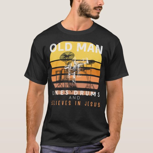 神のビート：不機嫌な老マンズイエス・グルーヴ博士。 Tシャツ (正面)
