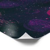 神のフェミニンスピリチュアル覚醒フレーム ポスター (コーナー)