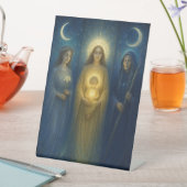 神のフェミニン試練 台座サイン (インサイチュ)