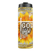 神のプラン素晴らしひまわり信仰 タンブラー (正面)