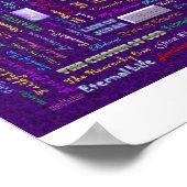 神のプリント ポスター (角)