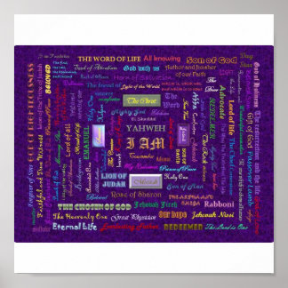 神のプリント ポスター