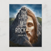 神のポートレート：主はわたしの岩 ポストカード (正面)