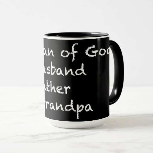 神のマグの男 マグカップ (正面右)