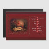 神のマグネティック・カードからのバレンタイン (正面/裏面)