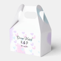 神のマッチ夫婦名イニシャルハート模様