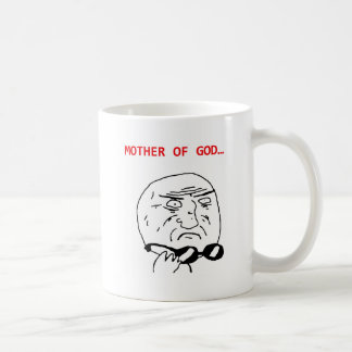神のミームの母 コーヒーマグカップ