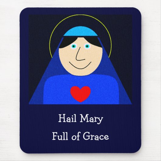 神のメリー母 マウスパッド (正面)