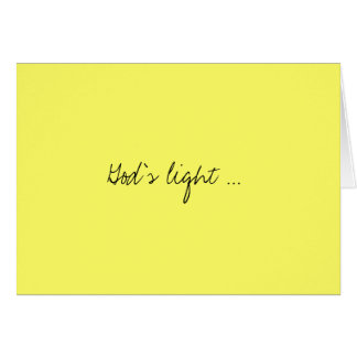 神のライト…