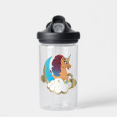 神の一角 | 月と雲 ウォーターボトル (正面)