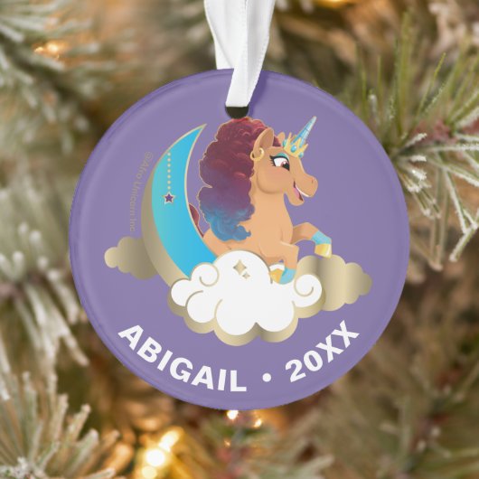 神の一角 | 月と雲 オーナメント (ツリー)