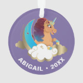 神の一角 | 月と雲 オーナメント (裏面)