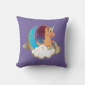 神の一角 | 月と雲 クッション (正面)