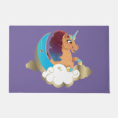 神の一角 | 月と雲 ドアマット (正面)