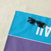 神の一角 | 月と雲 ビーチタオル (インサイチュ)