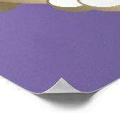 神の一角 | 月と雲 ポスター (角)