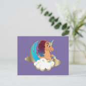 神の一角 | 月と雲 ポストカード (スタンド正面)