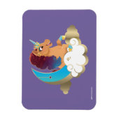 神の一角 | 月と雲 マグネット (縦)