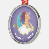 神の一角 | 月と雲 メタルオーナメント (左)