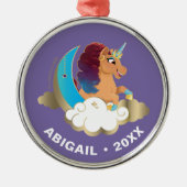 神の一角 | 月と雲 メタルオーナメント (正面)