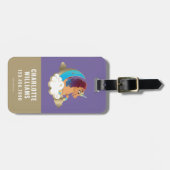 神の一角 | 月と雲 ラゲッジタグ (正面横)