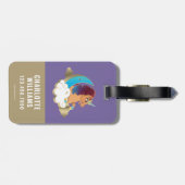 神の一角 | 月と雲 ラゲッジタグ (裏面横)