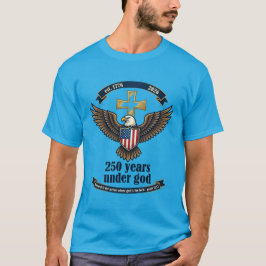神の下に250年 Tシャツ
