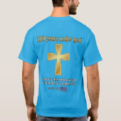 神の下に250年 Tシャツ (裏面)