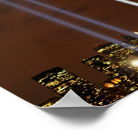 神の下の一つの国家の愛国者の日9/11愛国者 ポスター (角)