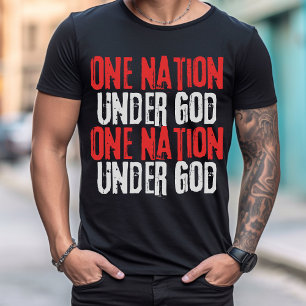 神の下の一つの国家、政治ティー Tシャツ