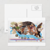 神の下の一つの国：我々を防忘れぐ ポストカード (正面/裏面)