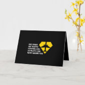 神の不機嫌航空交通管制官パイロットが カード (黄色い花)