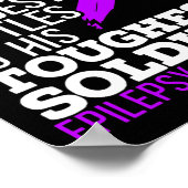 神の与え最も厳しい固い兵士に対する彼の最も辛い戦い ポスター (角)