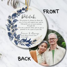 神の両親からの形見 – バプテスムブルー葉の