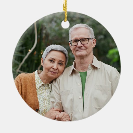 神の両親からの形見 – バプテスムブルー葉の セラミックオーナメント (裏面)