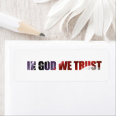 神の中で我々はラベルを信頼する ラベル (インサイチュ)